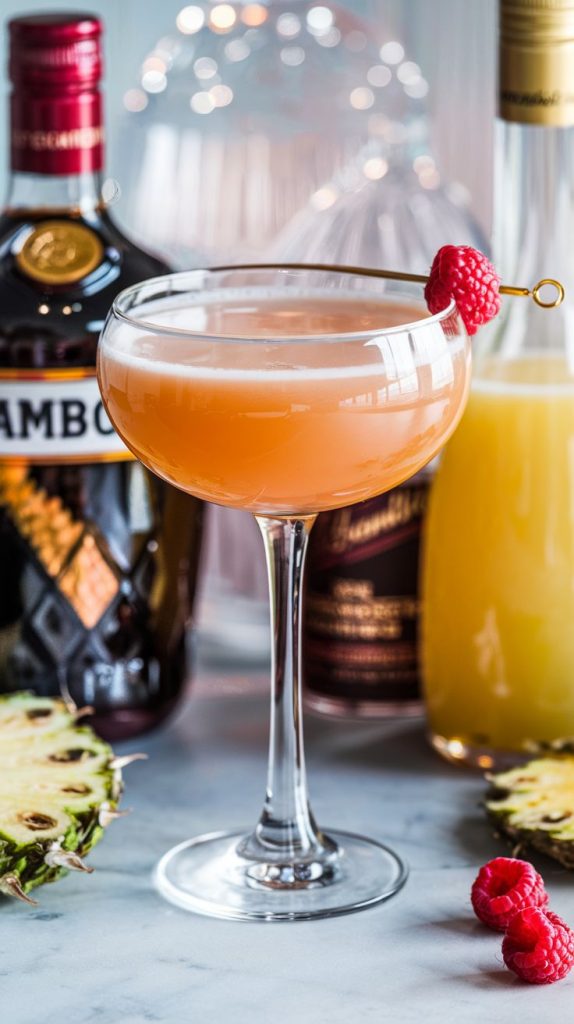 French Martini Chambord Cocktail Recipe