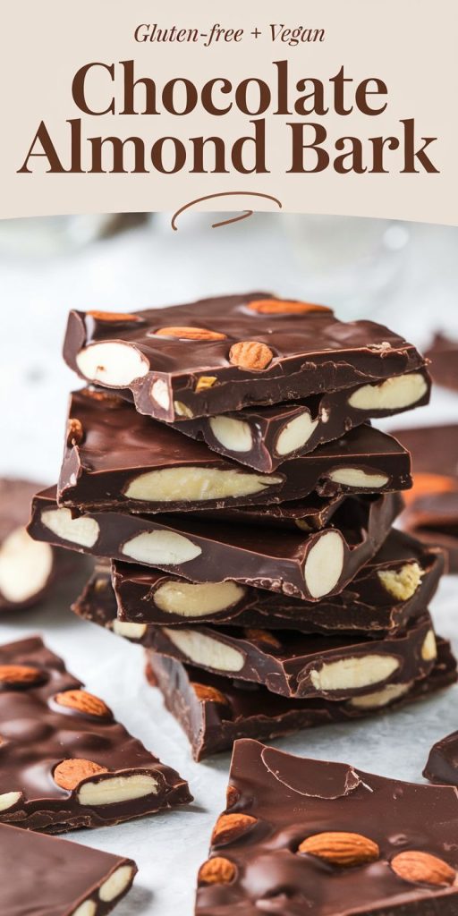 Keto Chocolate Almond Bark Recipe