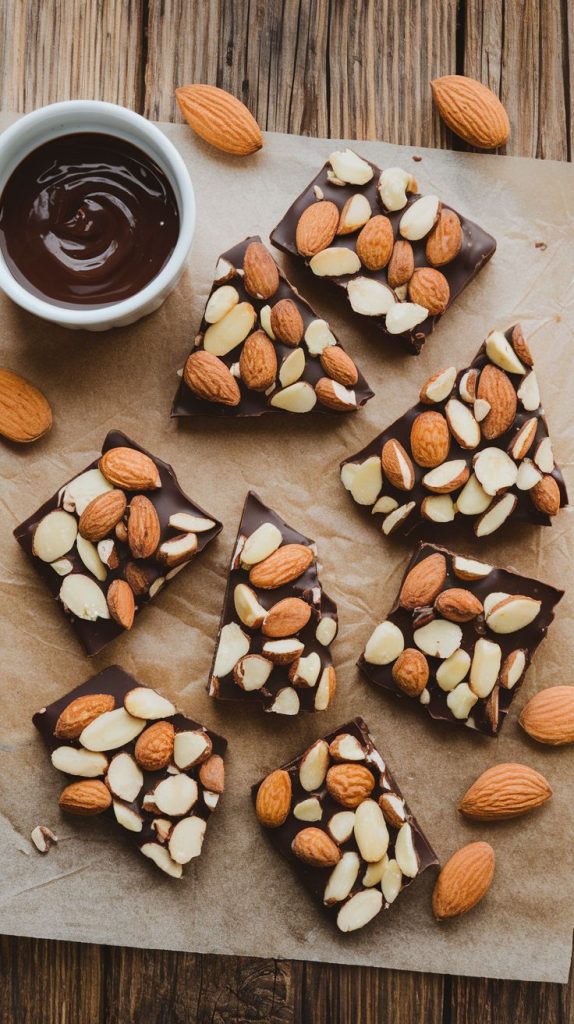 Keto Chocolate Almond Bark Recipe