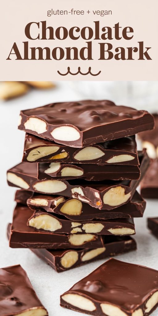 Keto Chocolate Almond Bark Recipe