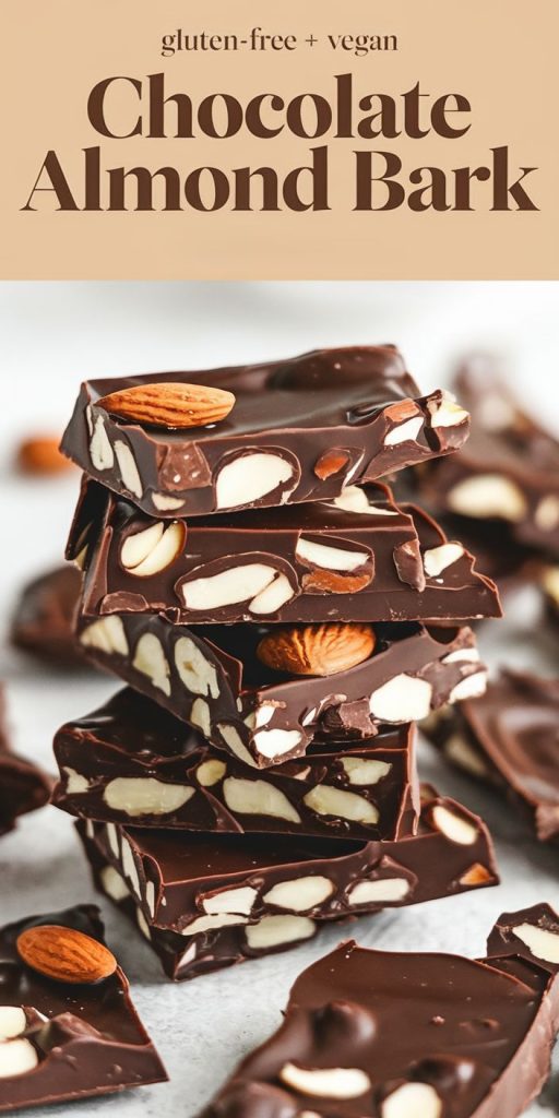 Keto Chocolate Almond Bark Recipe