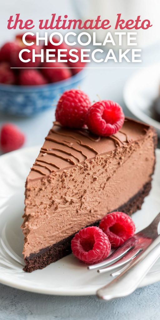 Keto Chocolate Cheesecake Recipe