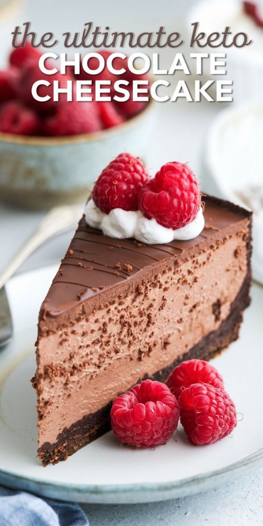 Keto Chocolate Cheesecake Recipe