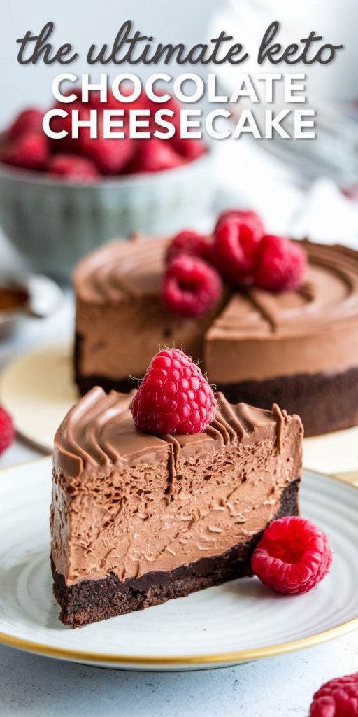 Keto Chocolate Cheesecake Recipe