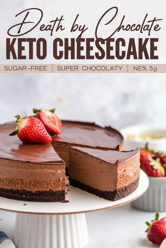 Keto Chocolate Cheesecake Recipe