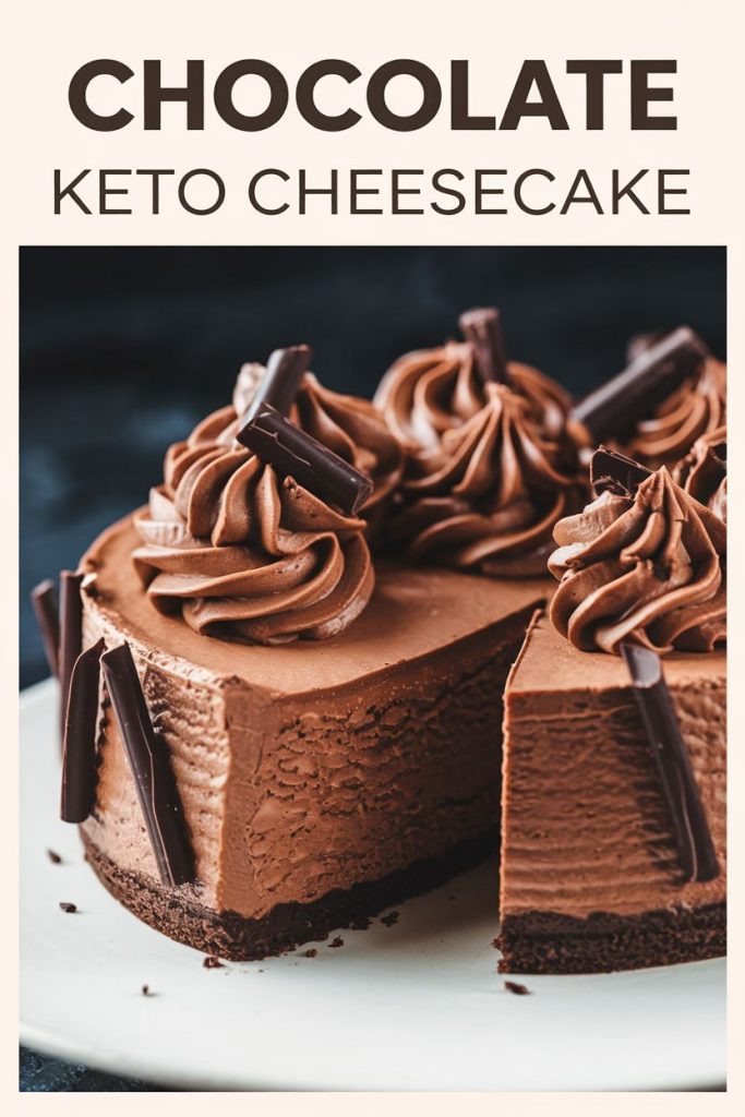 Keto Chocolate Cheesecake Recipe