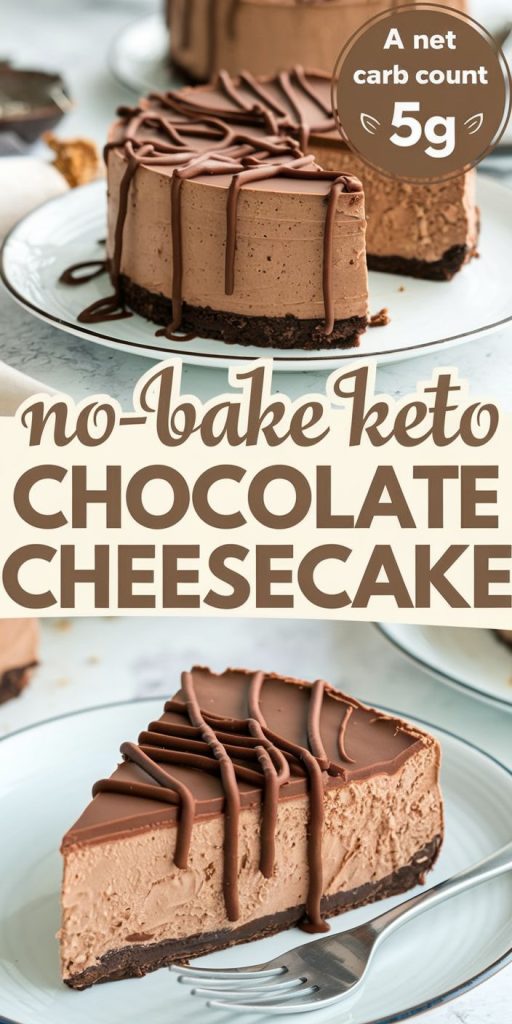 Keto Chocolate Cheesecake Recipe