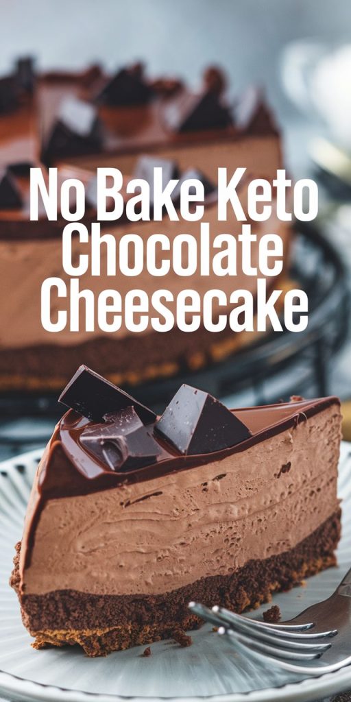 Keto Chocolate Cheesecake Recipe