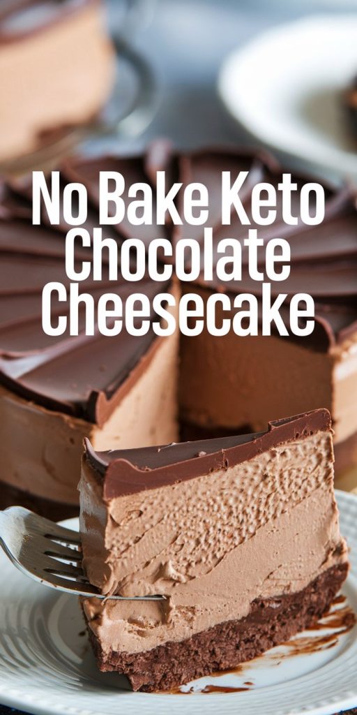 Keto Chocolate Cheesecake Recipe