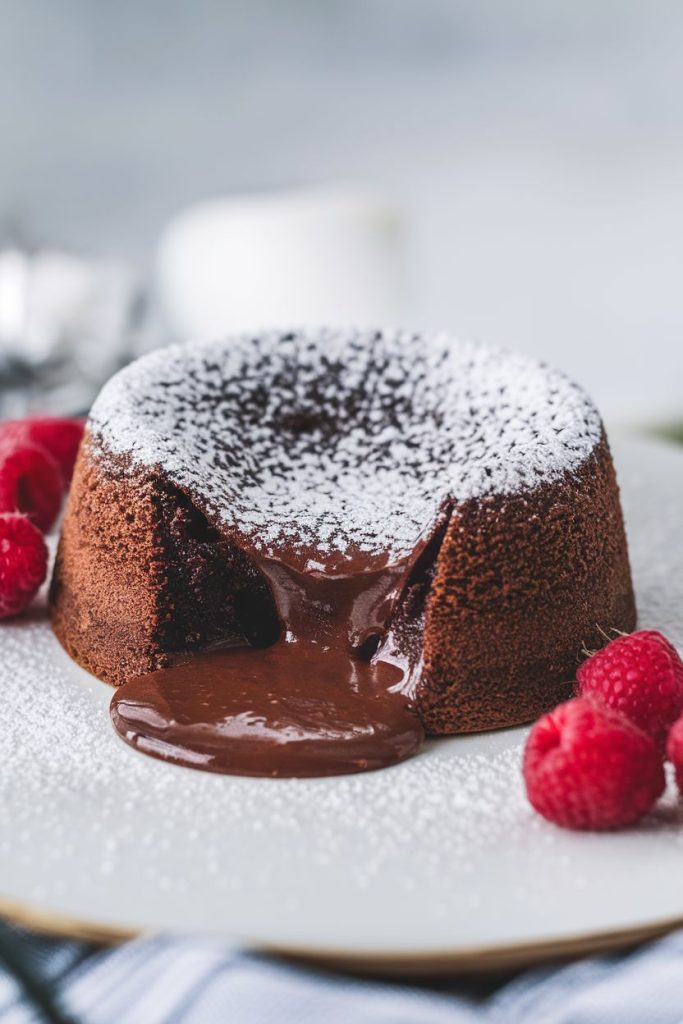 Keto Chocolate Lava Cake Recipe