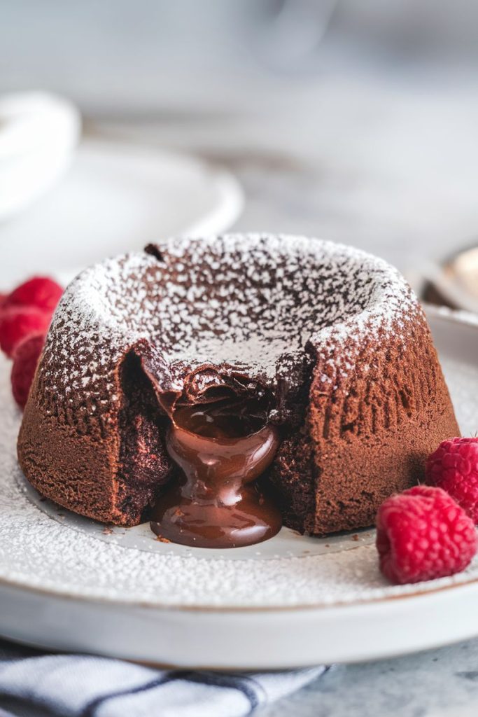 Keto Chocolate Lava Cake Recipe