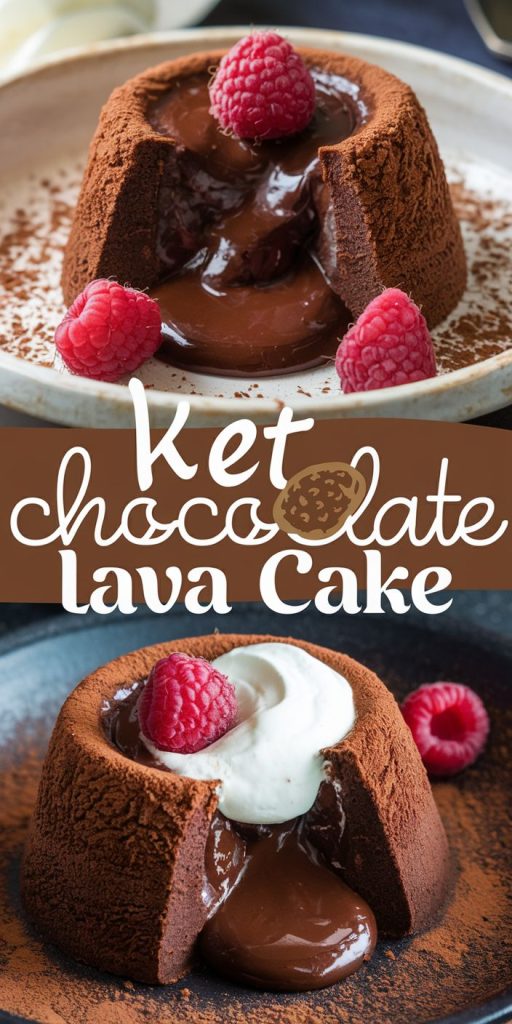 Keto Chocolate Lava Cake Recipe