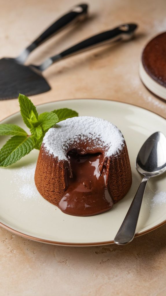 Keto Chocolate Lava Cake Recipe