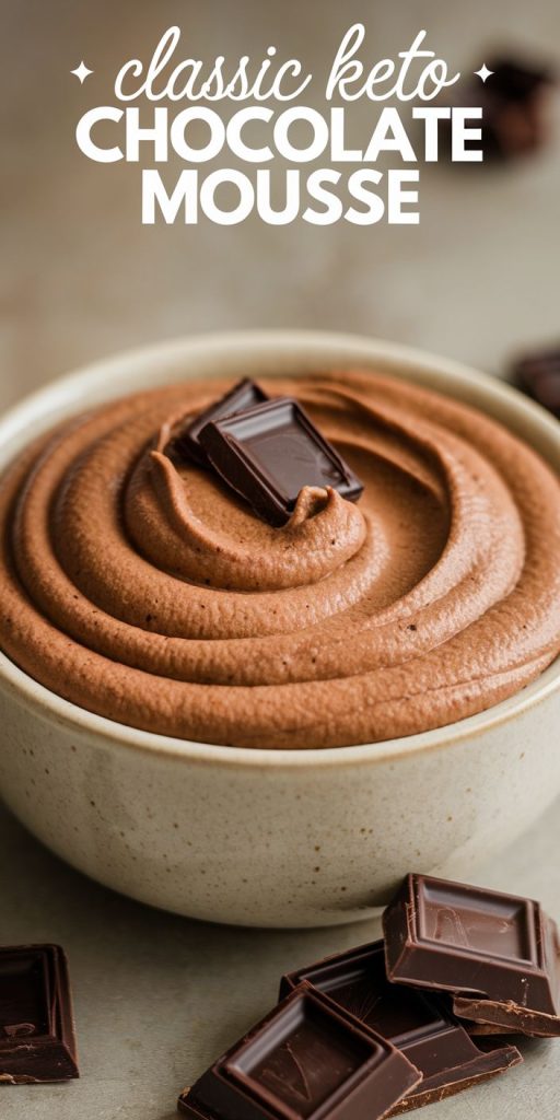 Keto Chocolate Mousse Recipe