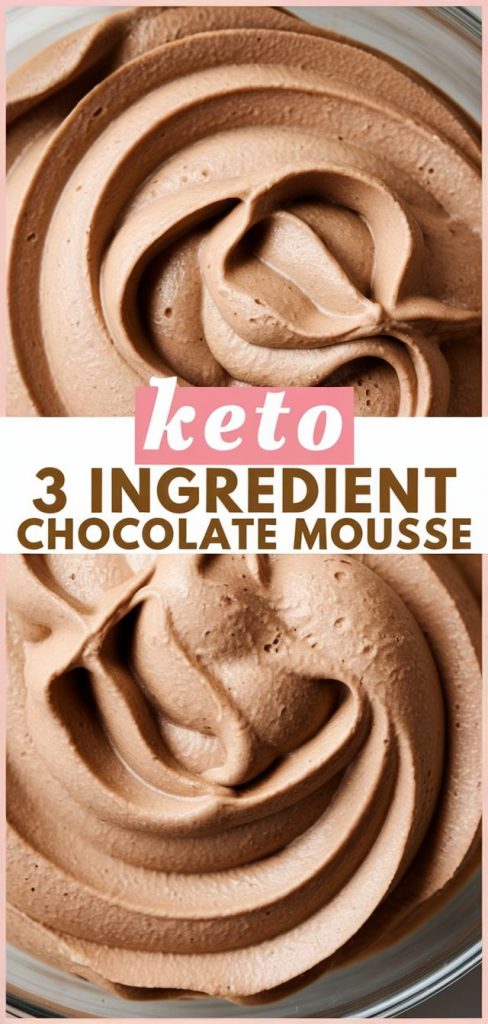 Keto Chocolate Mousse Recipe