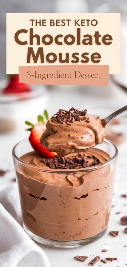 Keto Chocolate Mousse