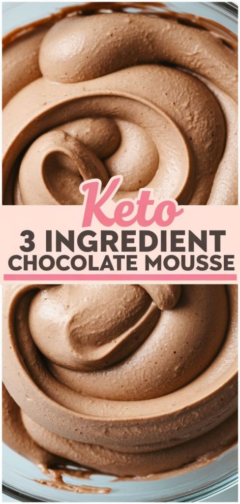 Keto Chocolate Mousse Recipe