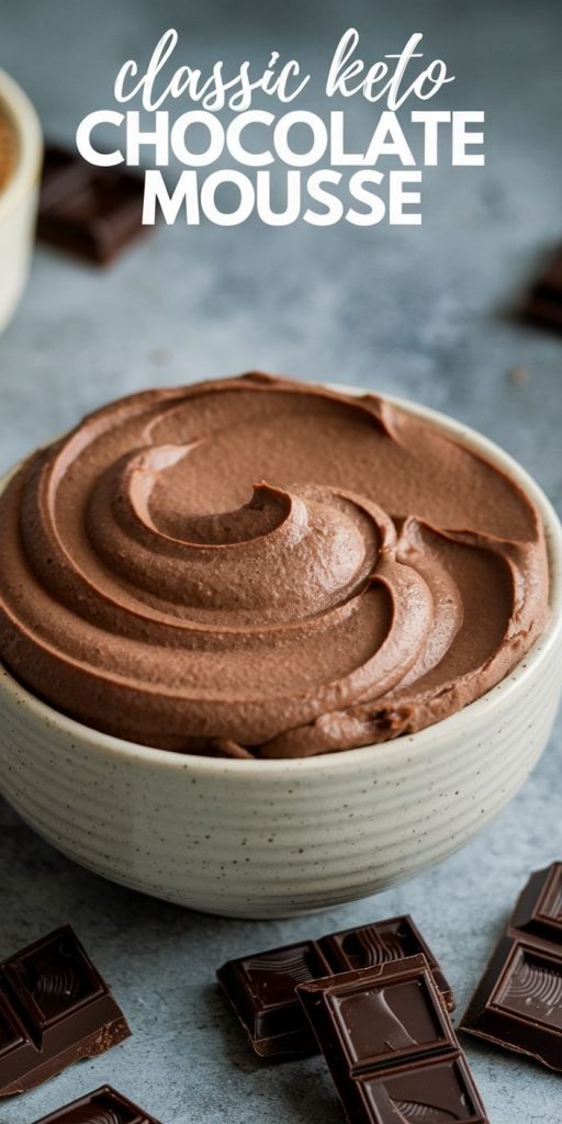 Keto Chocolate Mousse Recipe