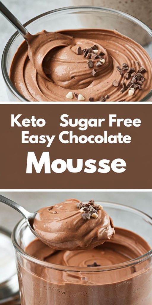 Keto Chocolate Mousse Recipe