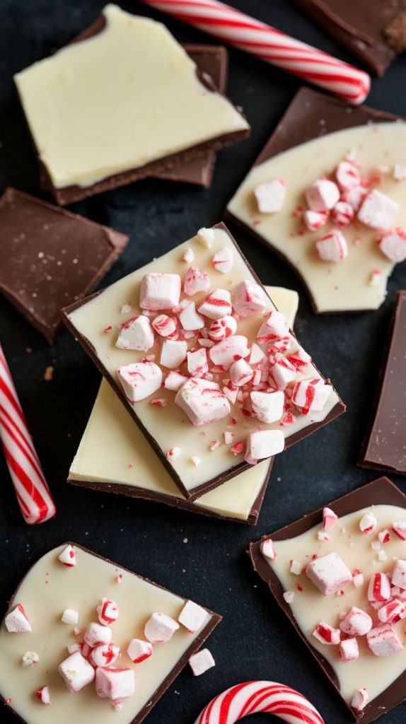 Keto Chocolate Peppermint Bark Recipe