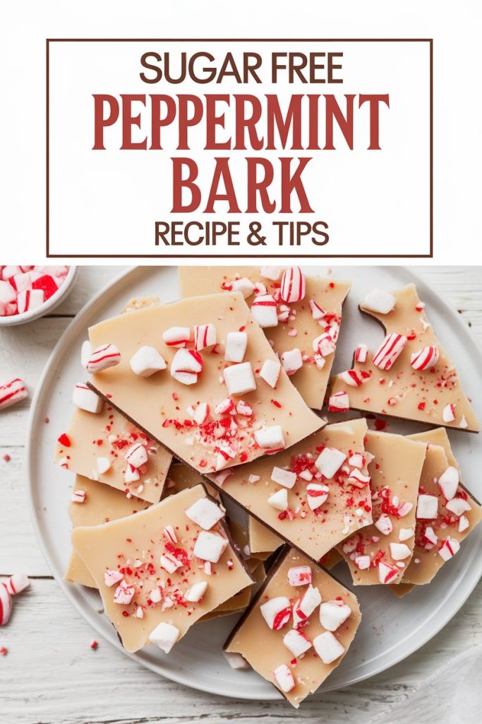 Keto Chocolate Peppermint Bark Recipe