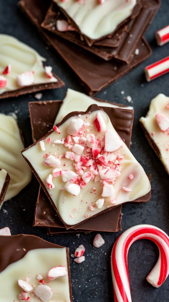 Keto Chocolate Peppermint Bark Recipe