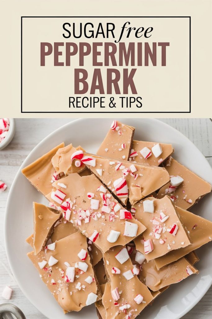 Keto Chocolate Peppermint Bark Recipe