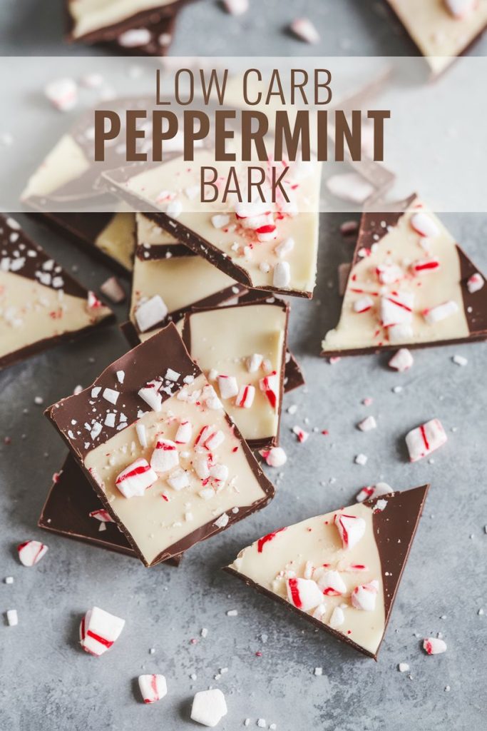 Keto Chocolate Peppermint Bark Recipe