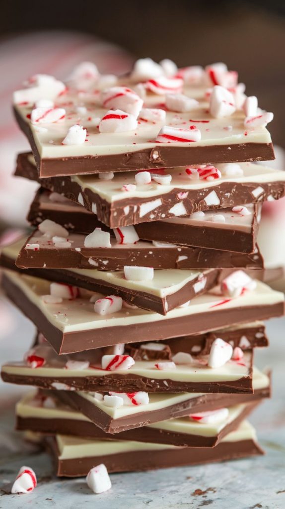 Keto Chocolate Peppermint Bark Recipe