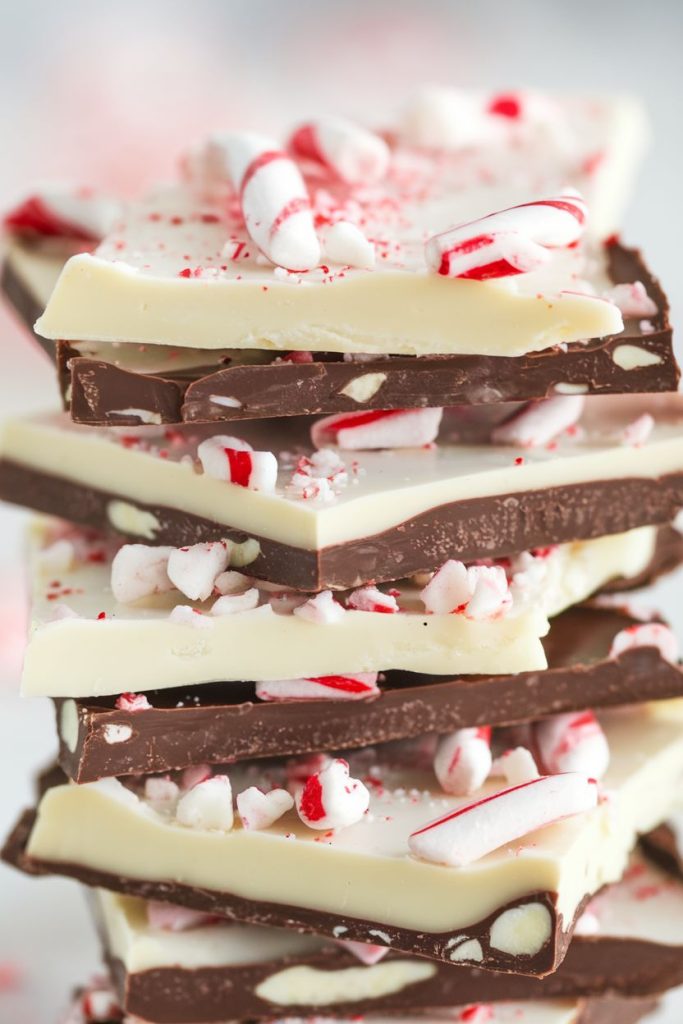 Keto Chocolate Peppermint Bark Recipe