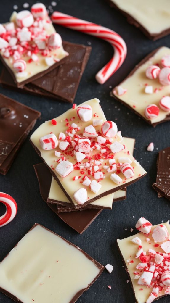 Keto Chocolate Peppermint Bark Recipe