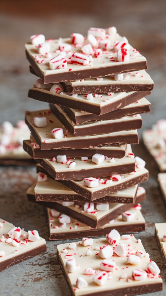 Keto Chocolate Peppermint Bark Recipe