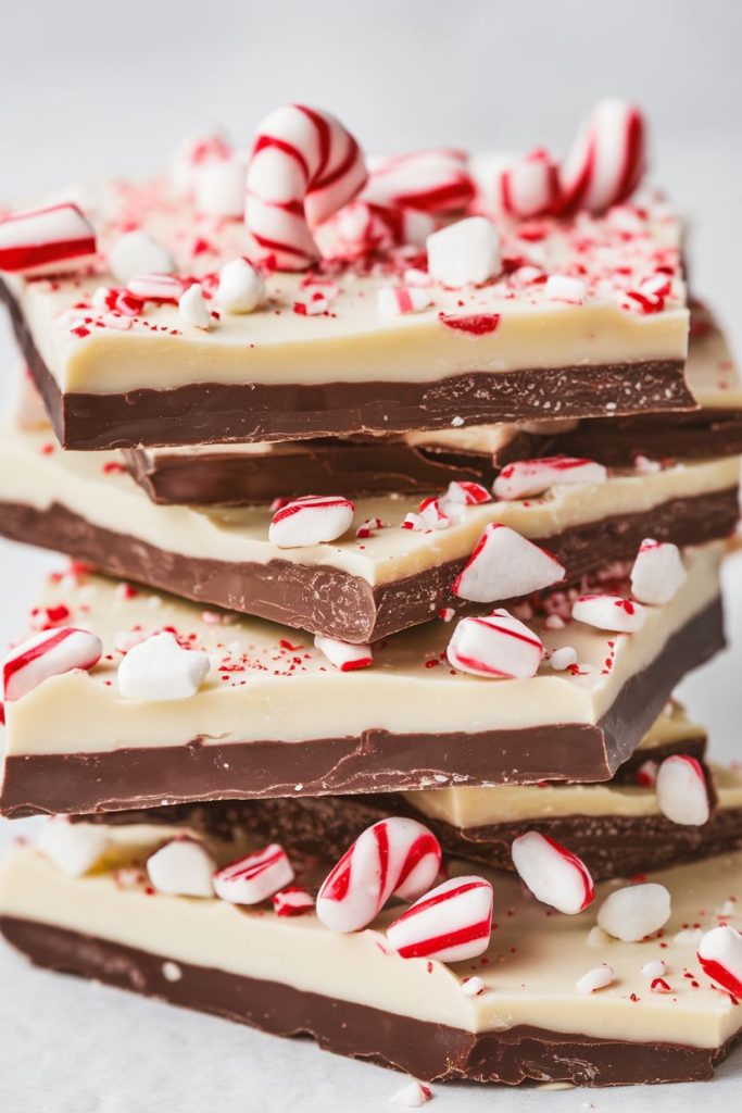 Keto Chocolate Peppermint Bark Recipe