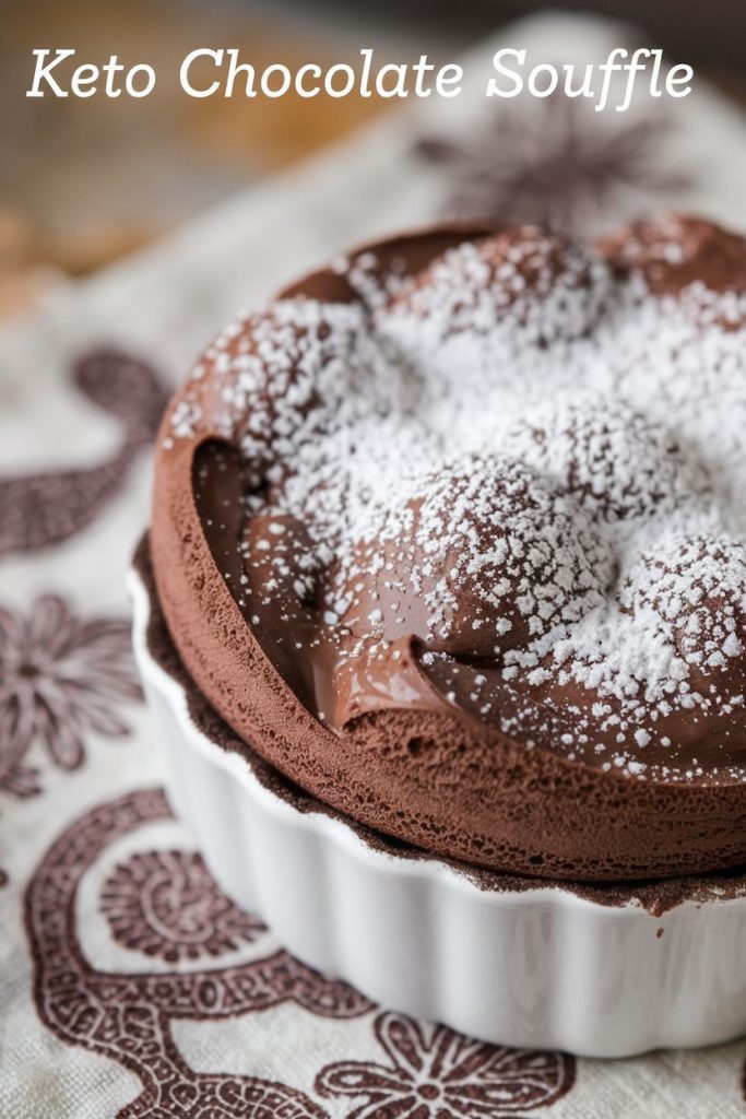 Keto Chocolate Soufflé Recipe