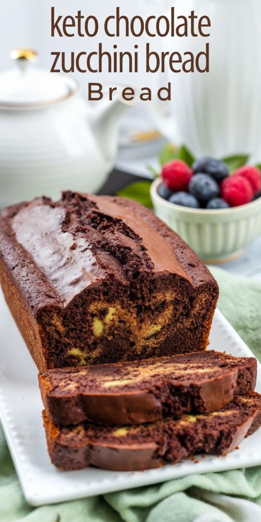 Keto Chocolate Zucchini Bread Recipe