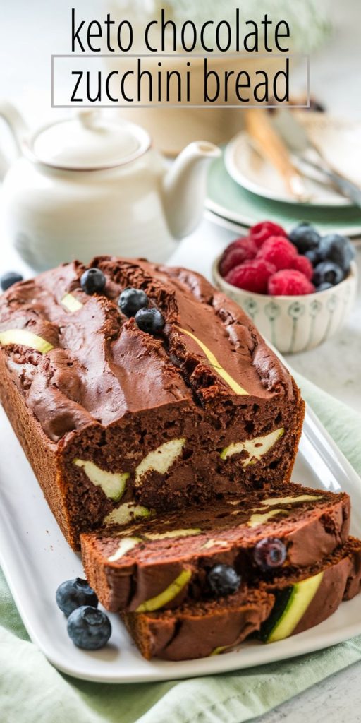 Keto Chocolate Zucchini Bread Recipe