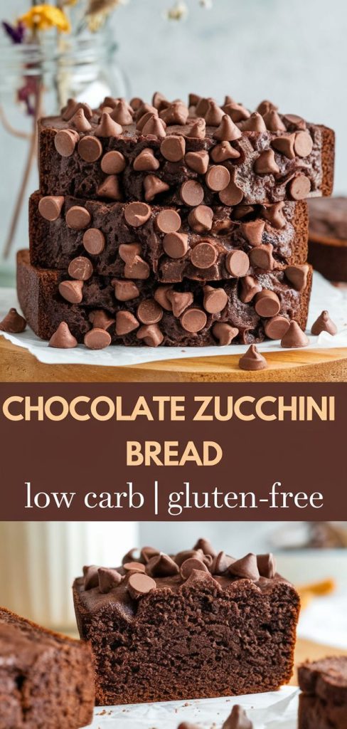 Keto Chocolate Zucchini Bread Recipe