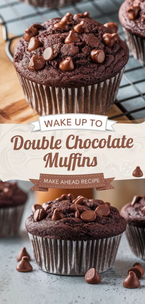 Keto Double Chocolate Muffins