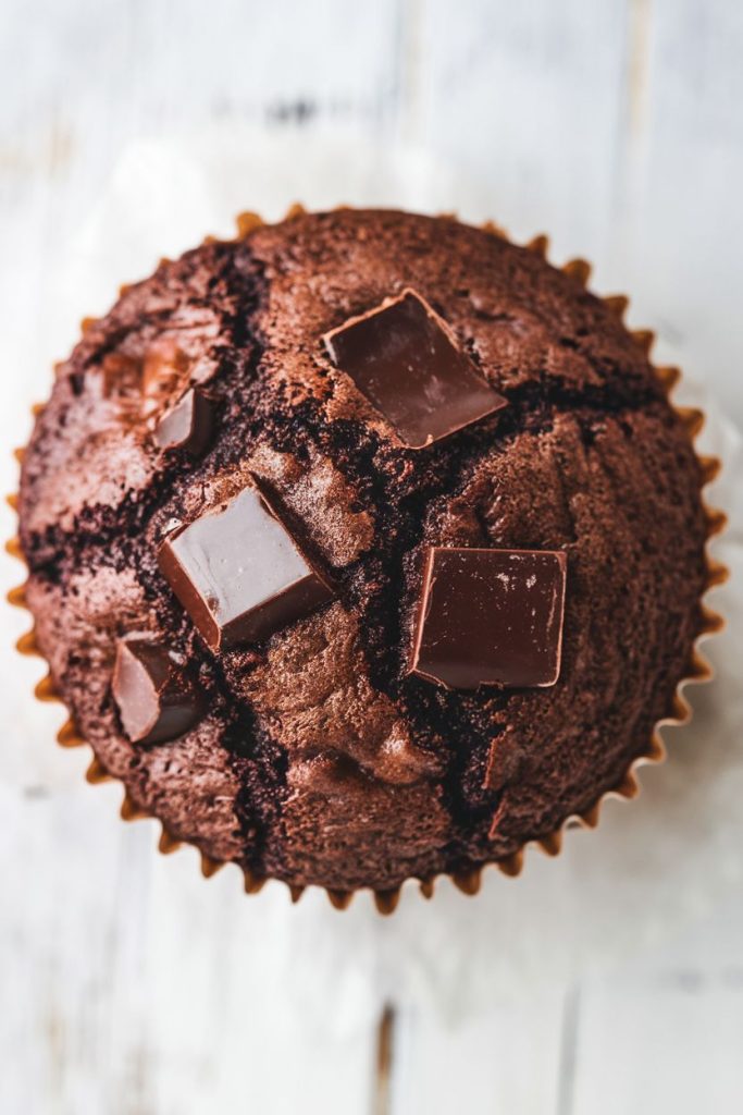 Keto Double Chocolate Muffins