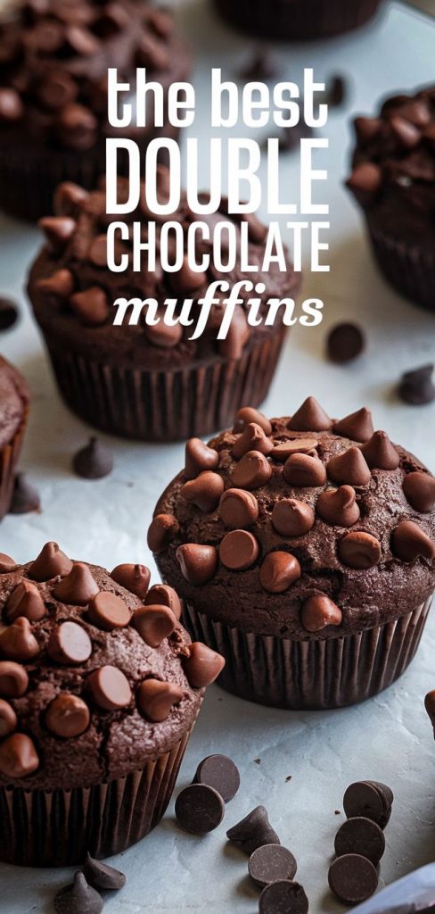 Keto Double Chocolate Muffins