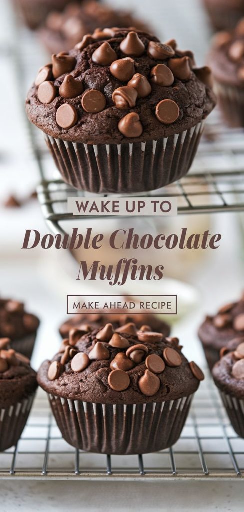 Keto Double Chocolate Muffins