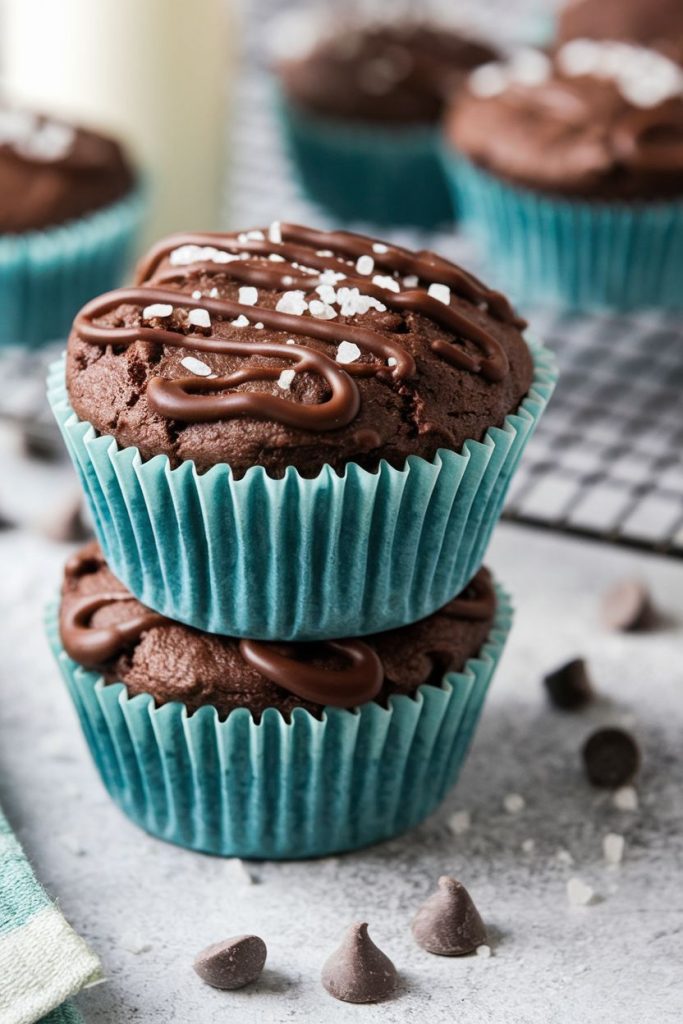 Keto Double Chocolate Muffins