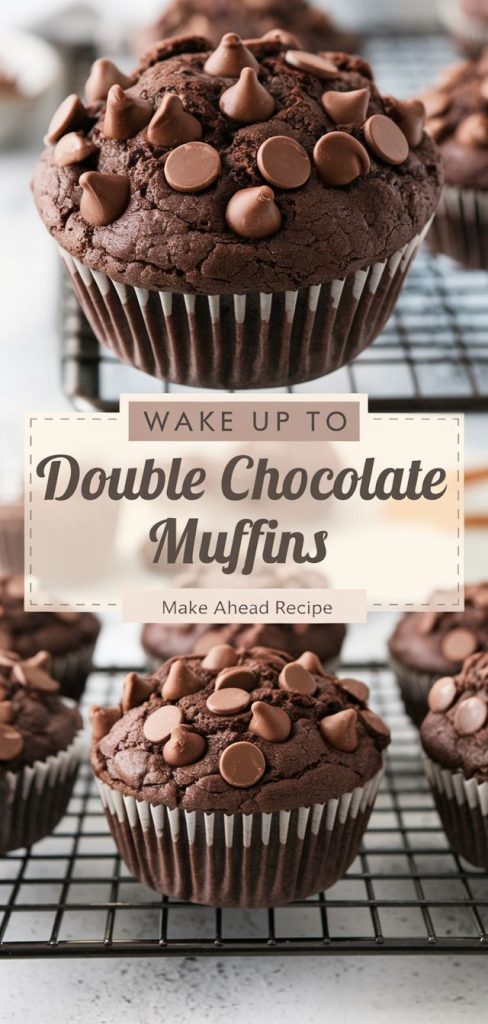 Keto Double Chocolate Muffins