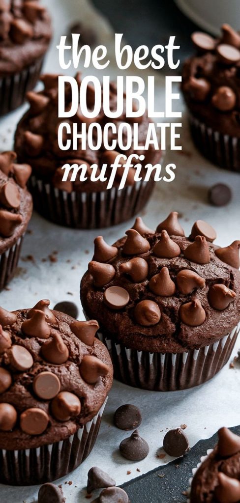 Keto Double Chocolate Muffins