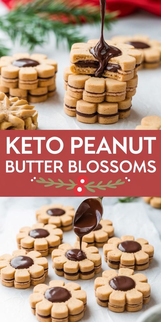 Keto Peanut Butter Blossoms