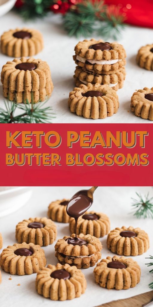 Keto Peanut Butter Blossoms