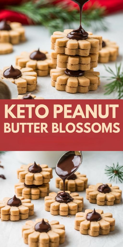 Keto Peanut Butter Blossoms