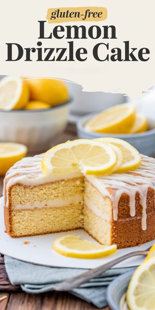 Lemon Drizzle Cake Recipe