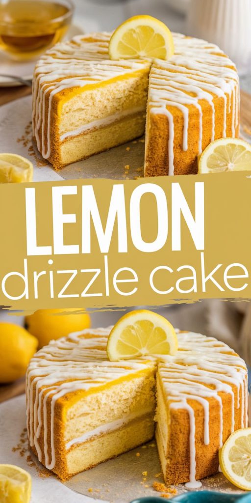 Lemon Drizzle Cake Recip