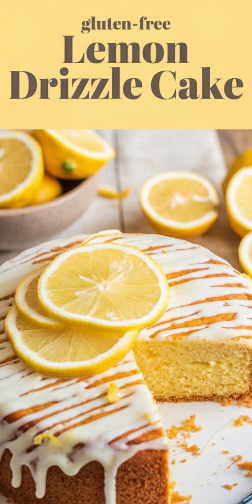 Lemon Drizzle Cake Recipe